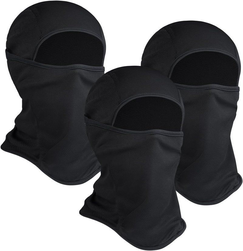 Sclzoed 3 Pieces Balaclava Ski Mask -Winter Full Face Mask for Men Women Windproof Weather Outdoors Cover for Men Women Boys Girls - Image 1